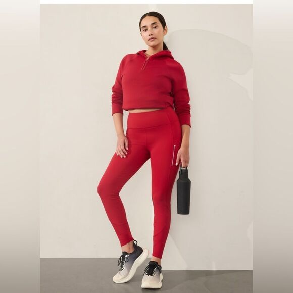 NWT Athleta Rainier Tight. Clover Berry. 1X - Picture 1 of 7